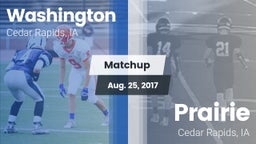 Matchup: Washington High vs. Prairie  2017