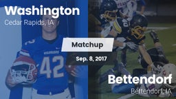 Matchup: Washington High vs. Bettendorf  2017