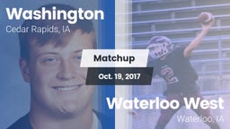 Matchup: Washington High vs. Waterloo West  2017