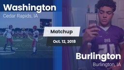 Matchup: Washington High vs. Burlington  2018