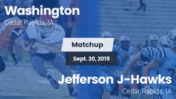 Matchup: Washington High vs. Jefferson  J-Hawks 2019