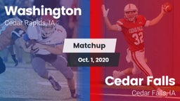 Matchup: Washington High vs. Cedar Falls  2020