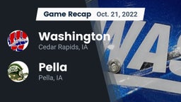 Recap: Washington  vs. Pella  2022