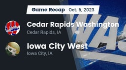 Recap: Cedar Rapids Washington  vs. Iowa City West 2023