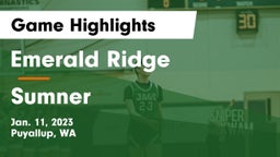 Emerald Ridge  vs Sumner  Game Highlights - Jan. 11, 2023