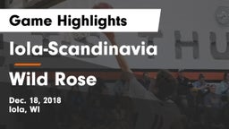 Iola-Scandinavia  vs Wild Rose  Game Highlights - Dec. 18, 2018