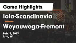 Iola-Scandinavia  vs Weyauwega-Fremont  Game Highlights - Feb. 3, 2023