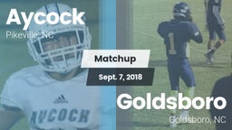 Matchup: Aycock  vs. Goldsboro  2018