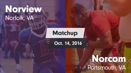 Matchup: Norview  vs. Norcom  2016