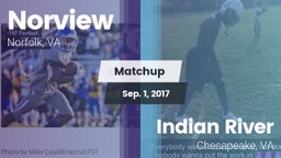 Matchup: Norview  vs. Indian River  2017