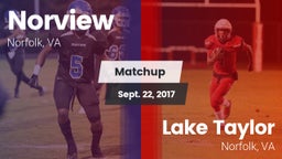 Matchup: Norview  vs. Lake Taylor  2017