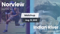 Matchup: Norview  vs. Indian River  2018