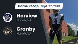 Recap: Norview  vs. Granby  2018