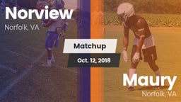 Matchup: Norview  vs. Maury  2018