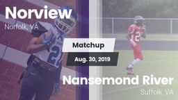 Matchup: Norview  vs. Nansemond River  2019