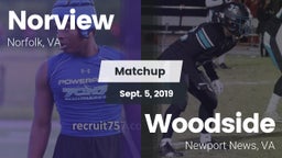 Matchup: Norview  vs. Woodside  2019