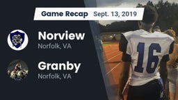 Recap: Norview  vs. Granby  2019