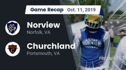 Recap: Norview  vs. Churchland  2019