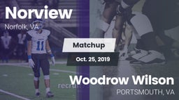 Matchup: Norview  vs. Woodrow Wilson   2019