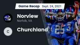 Recap: Norview  vs. Churchland  2021