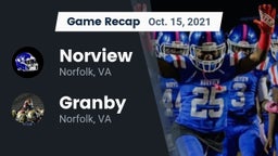 Recap: Norview  vs. Granby  2021