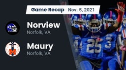 Recap: Norview  vs. Maury  2021