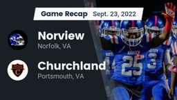Recap: Norview  vs. Churchland  2022