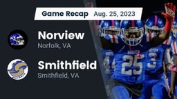 Recap: Norview  vs. Smithfield  2023