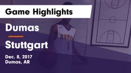 Dumas  vs Stuttgart Game Highlights - Dec. 8, 2017