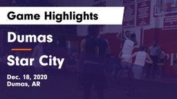 Dumas  vs Star City  Game Highlights - Dec. 18, 2020