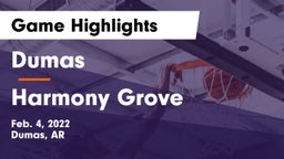 Dumas  vs Harmony Grove  Game Highlights - Feb. 4, 2022