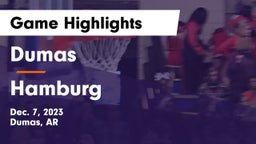 Dumas  vs Hamburg  Game Highlights - Dec. 7, 2023