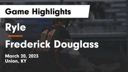 Ryle  vs Frederick Douglass Game Highlights - March 20, 2023