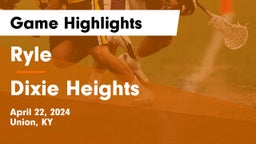 Ryle  vs Dixie Heights  Game Highlights - April 22, 2024