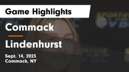 Commack  vs Lindenhurst  Game Highlights - Sept. 14, 2023