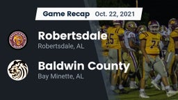 Recap: Robertsdale  vs. Baldwin County  2021