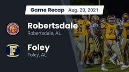 Recap: Robertsdale  vs. Foley  2021