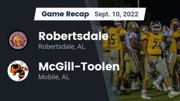Recap: Robertsdale  vs. McGill-Toolen  2022