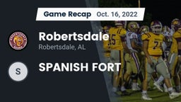 Recap: Robertsdale  vs. SPANISH FORT 2022