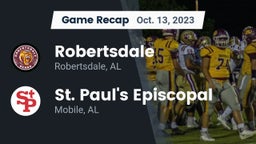 Recap: Robertsdale  vs. St. Paul's Episcopal  2023