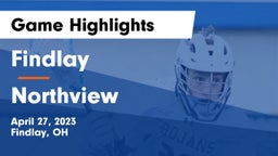 Findlay  vs Northview  Game Highlights - April 27, 2023