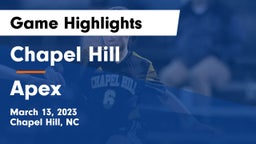 Chapel Hill  vs Apex  Game Highlights - March 13, 2023