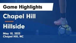 Chapel Hill  vs Hillside  Game Highlights - May 10, 2023