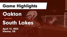 Oakton  vs South Lakes  Game Highlights - April 12, 2023