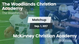 Matchup: The Woodlands vs. McKinney Christian Academy 2017