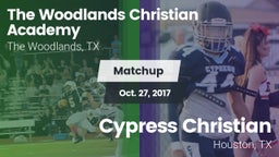 Matchup: The Woodlands vs. Cypress Christian  2017