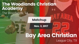 Matchup: The Woodlands vs. Bay Area Christian  2017