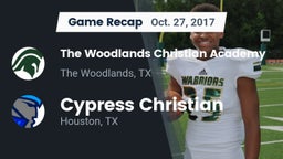 Recap: The Woodlands Christian Academy  vs. Cypress Christian  2017