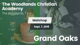 Matchup: The Woodlands vs. Grand Oaks 2018