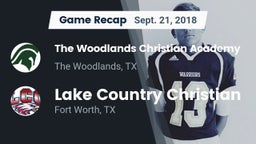 Recap: The Woodlands Christian Academy  vs. Lake Country Christian  2018
